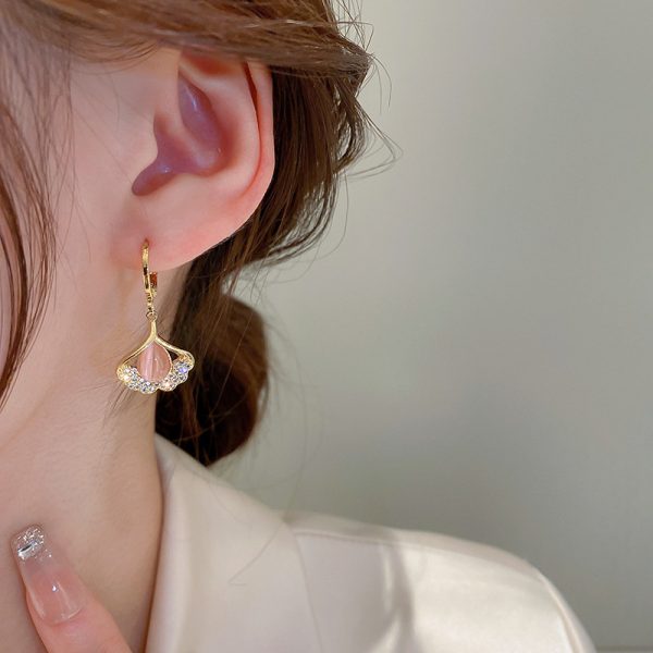 LAST DAY 70% OFF - Fashion Opal Ginkgo Leaf Earrings (Buy 2 Free Shipping)