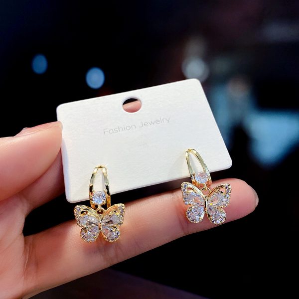 LAST DAY 70% OFF - Fashion Butterfly Earrings (Buy 2 Free Shipping)